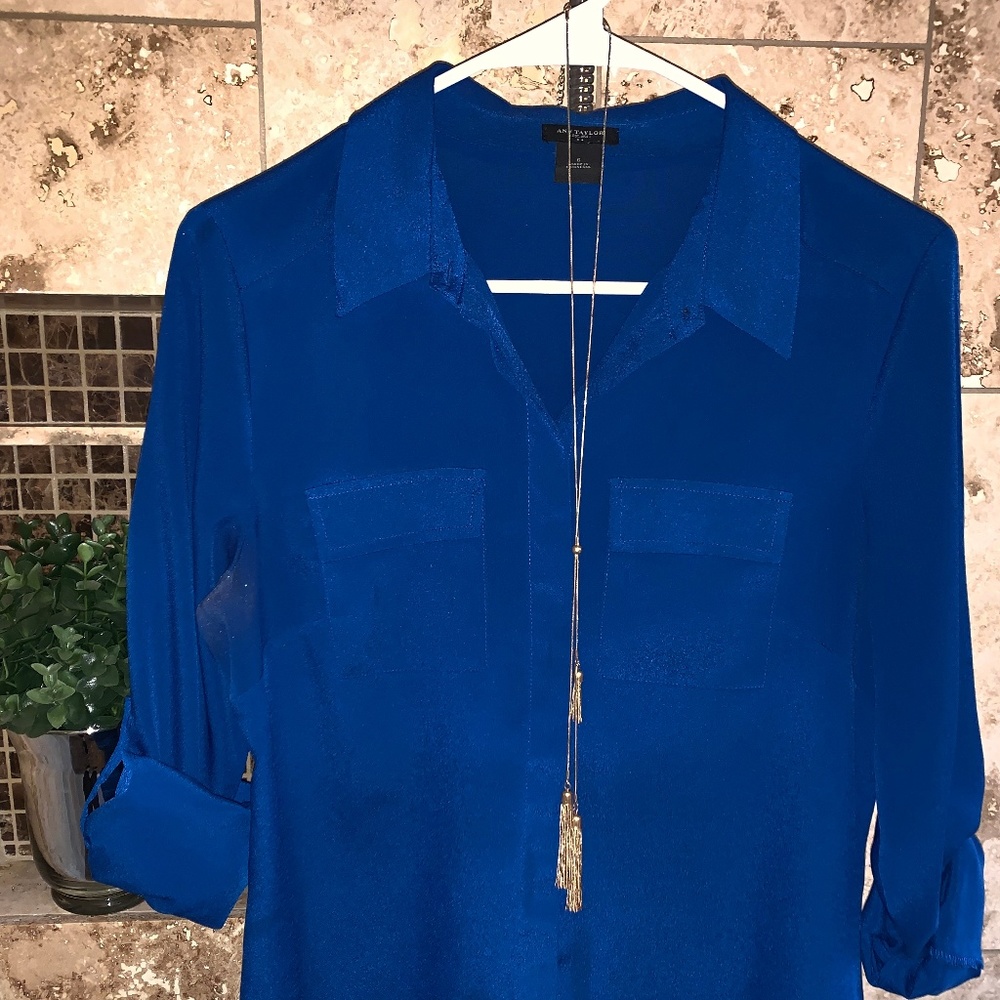 Ann Taylor 3/4 sleeve top